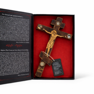 Χειροποίητος Ξύλινος Σταυρός Αγίου Όρους αγιορείτικο εργόχειρο